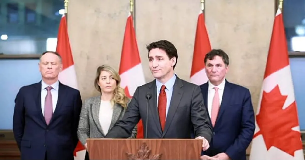 Canadá responde con aranceles de 25% a productos de EU; México y China prometen represalias