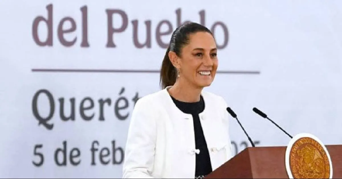 La presidenta dijo que buscará un acuerdo para que la pausa de los aranceles de 25% a México sea permanente