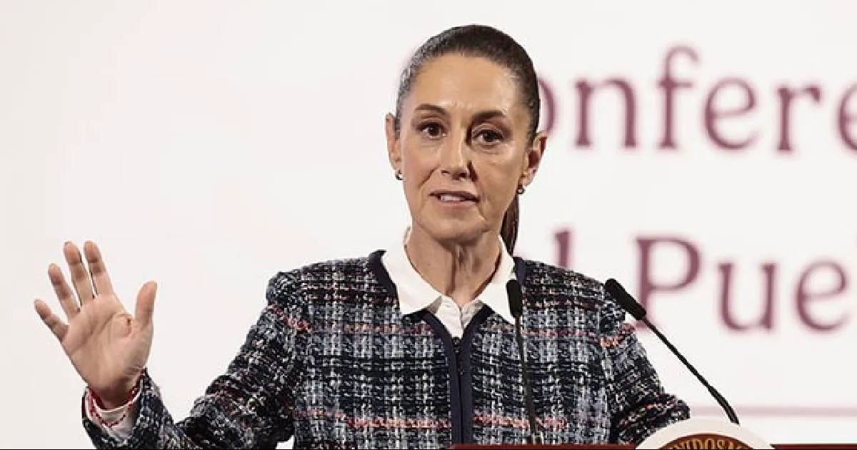 La reacción de la gobernante mexicana ocurre luego de la conversación entre Marco Rubio y Juan Ramón de la Fuente