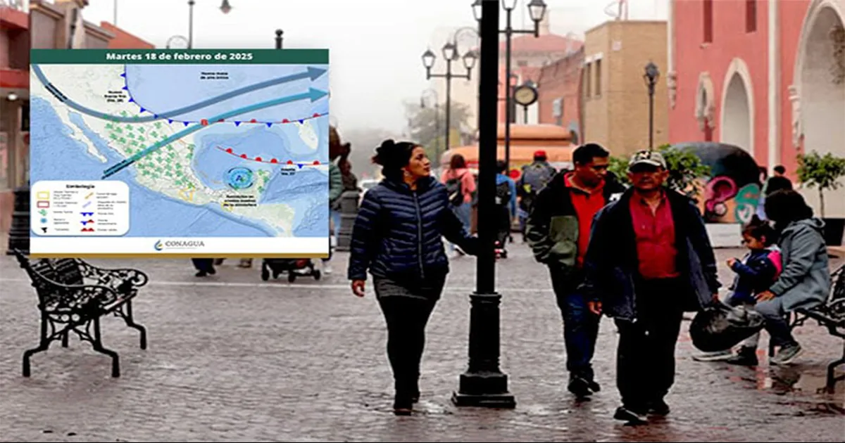 Se prevén rachas de viento de hasta 80 km/h y temperaturas mínimas de -5 a 0 °C, con heladas en la madrugada del miércoles en distintas regiones del estado.