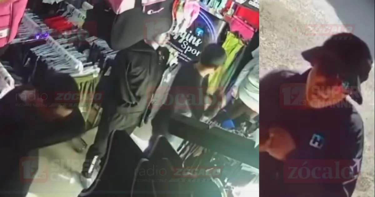 Hurtan tres en local de ropa deportiva en zona centro de Acuña