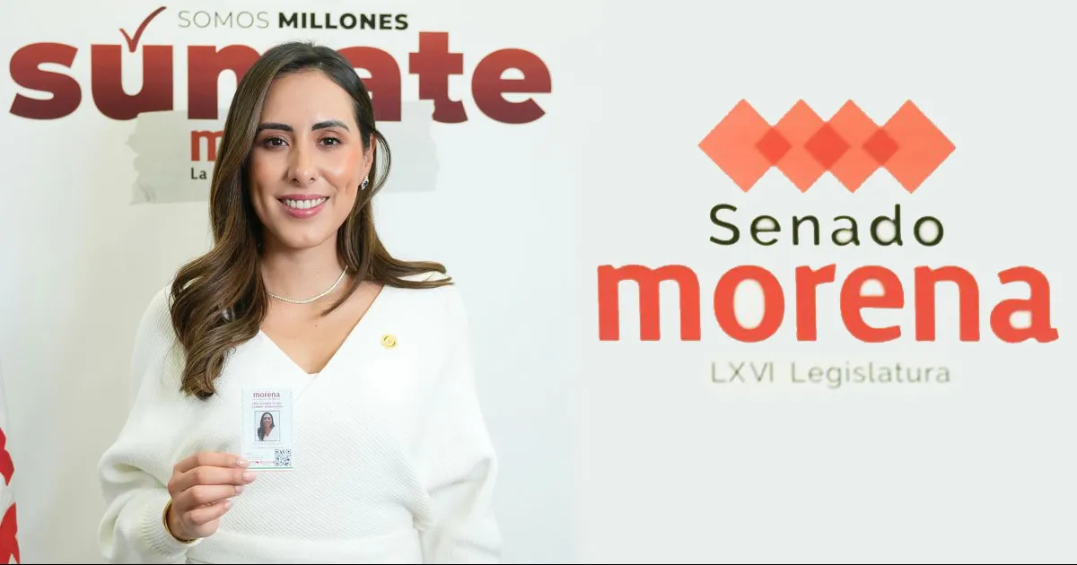 Cecy Guadiana se afilia a Morena en el Senado de la República