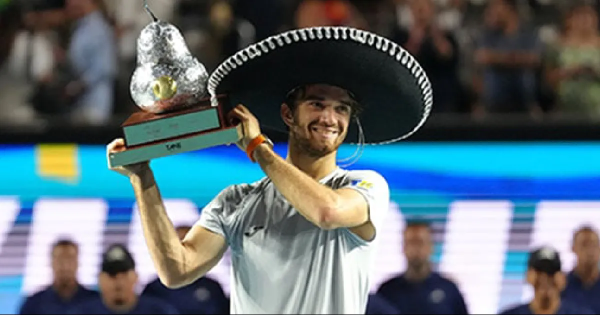 Tomas Machac conquista Acapulco tras ganar el Abierto Mexicano de Tenis 2025