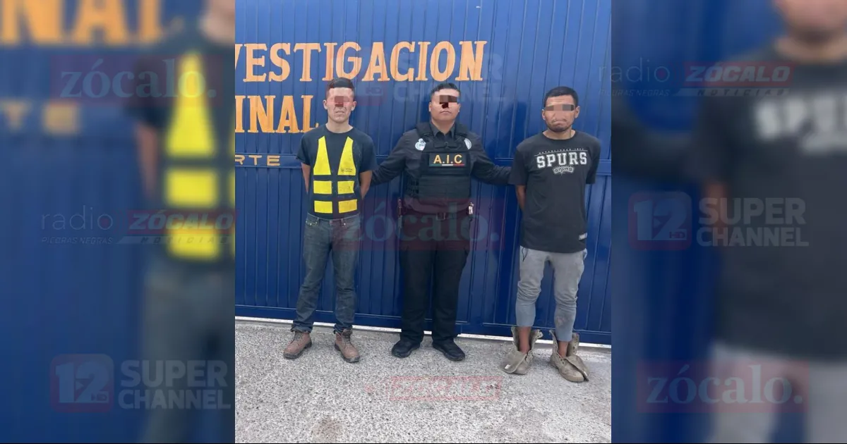 Dos hombres detenidos por robo a vivienda en Acuña