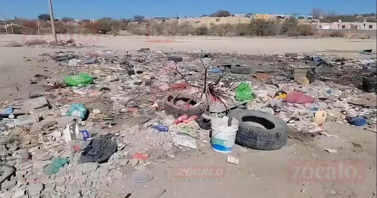 Denuncian basurero clandestino en fraccionamiento Fundadores