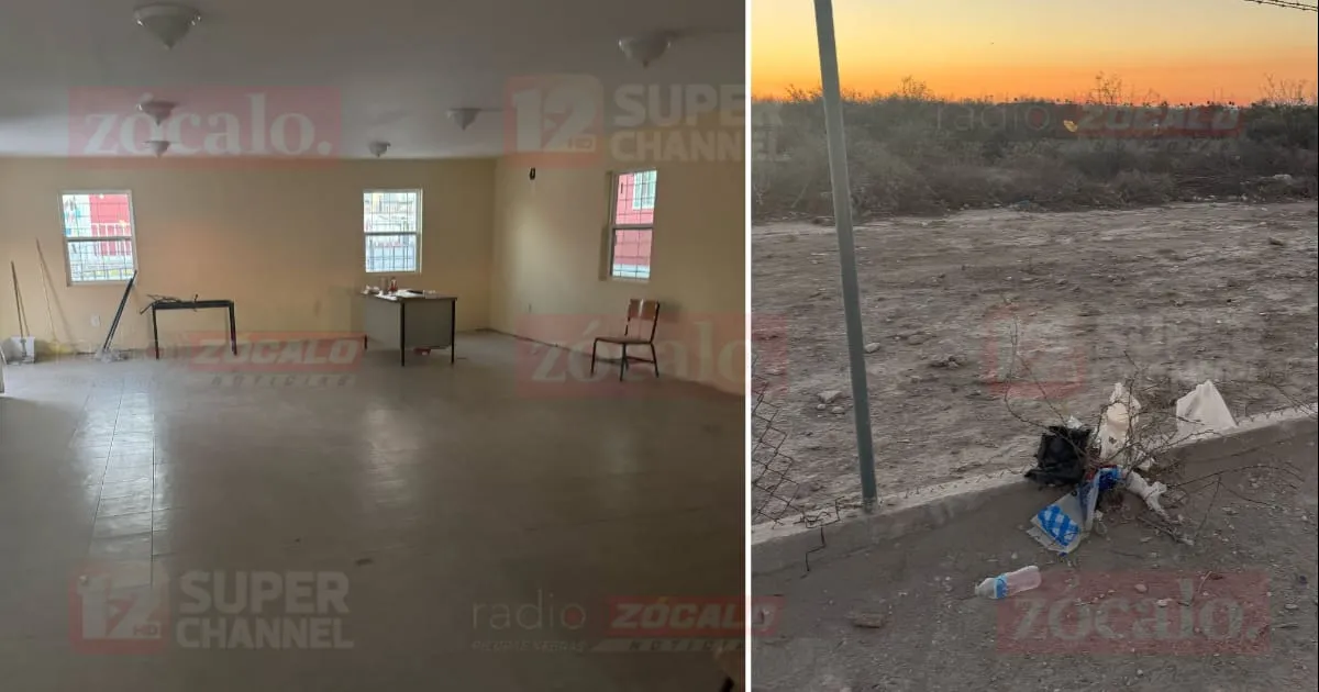 Entre los artículos robados se encuentran bocinas del equipo de sonido, alrededor de 50 sillas y cuatro mesas.