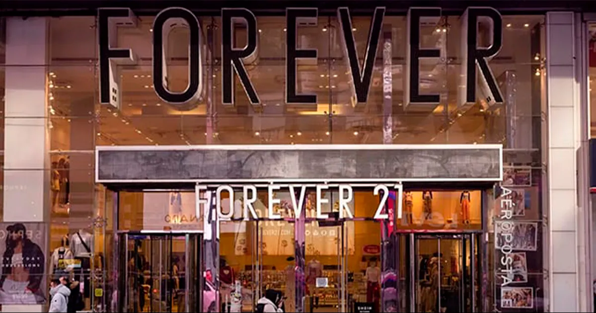 Por segunda vez en seis años, Forever 21 vuelve a declararse en quiebra