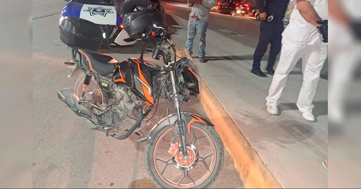 El accidente vial se registró la noche del lunes, donde las autoridades que tomaron conocimiento no reportaron personas lesionadas.