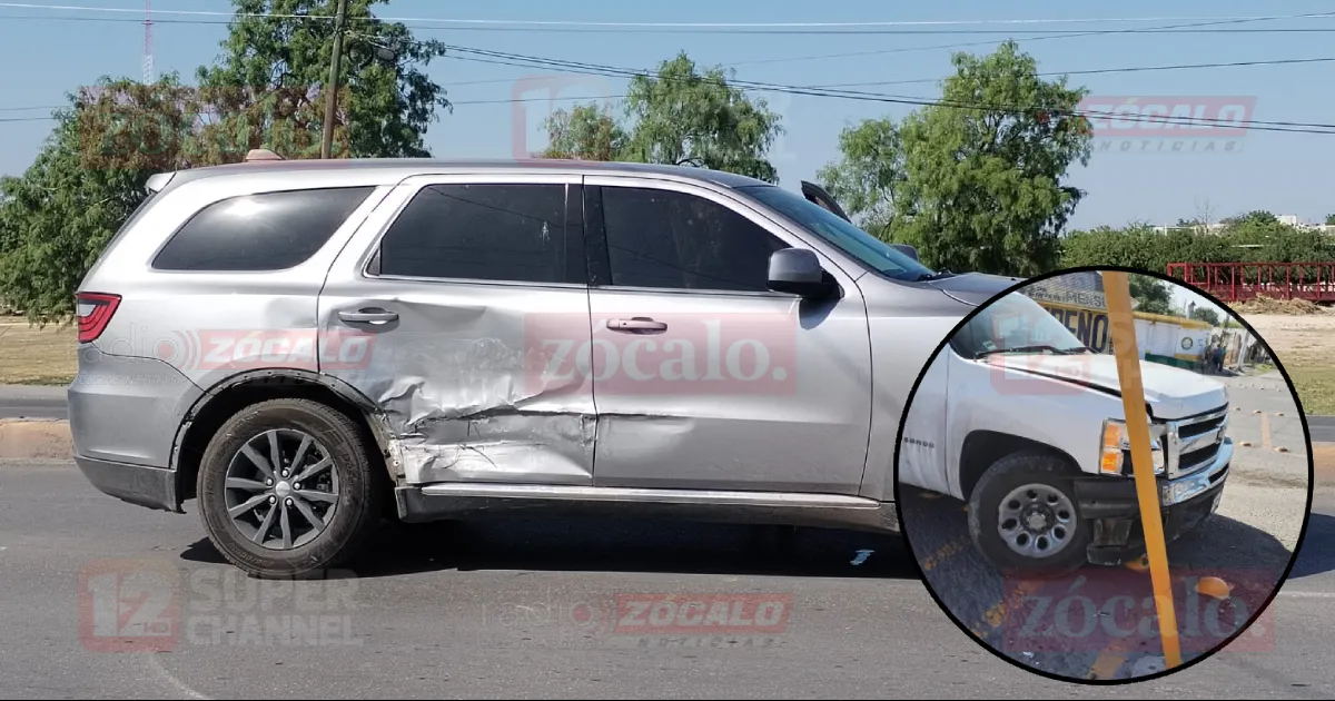 Se pasa el semáforo y provoca accidente en la Suterm