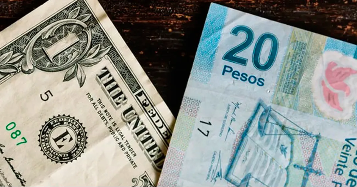 Peso mexicano se fortalece tras librar aranceles de Trump y se cotiza en 19.89