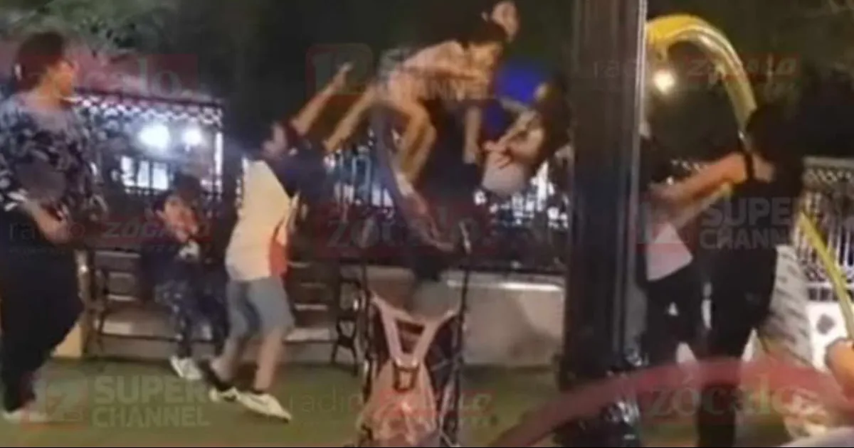 Denuncian mal uso de juegos inclusivos en remodelada Plaza Benjamín Canales