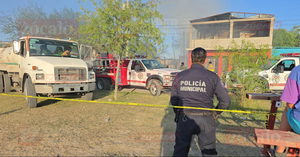 Se reportaban menores encerrados en el interior para afortunadamente quedó descartado