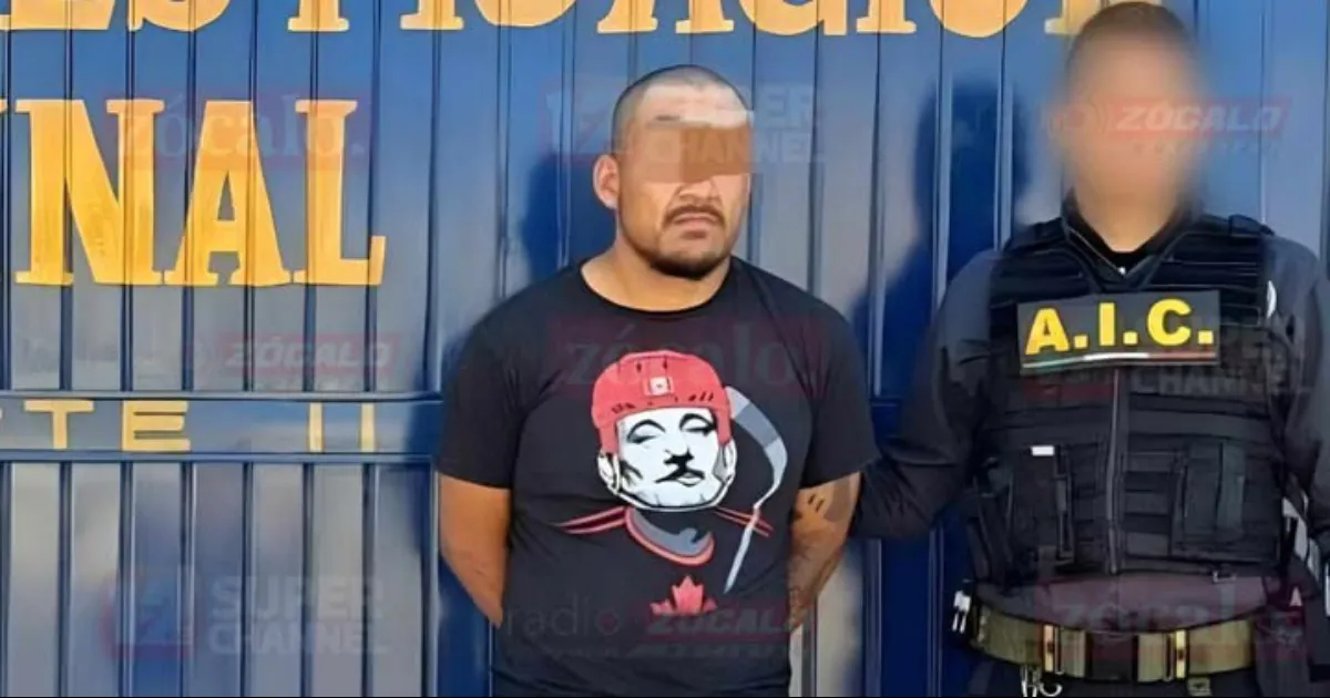 Detienen a sujeto acusado de robo y daños a propiedad