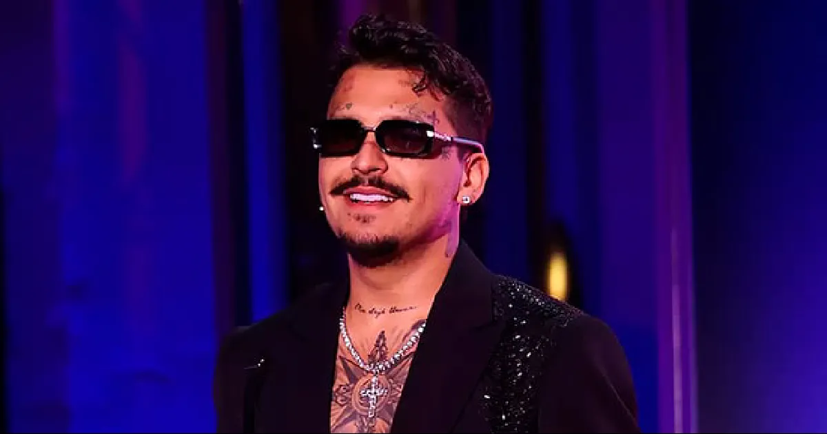 Christian Nodal habla por primera vez de su hija, Inti, y revela el curioso tic que le heredó