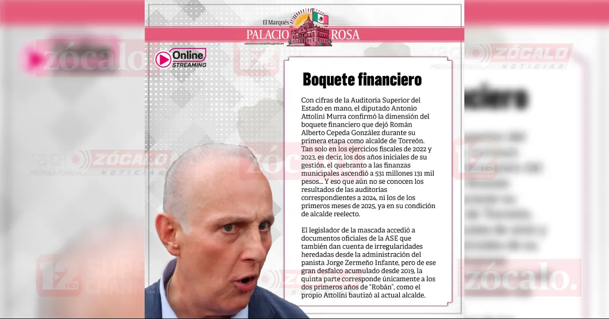 Boquete financiero