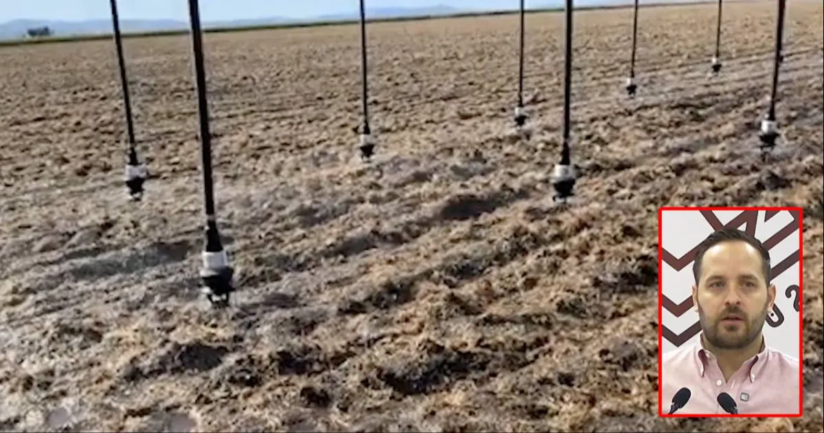 Tras gestiones del alcalde, CONAGUA permite regar parcelas en El Moral y El Centinela