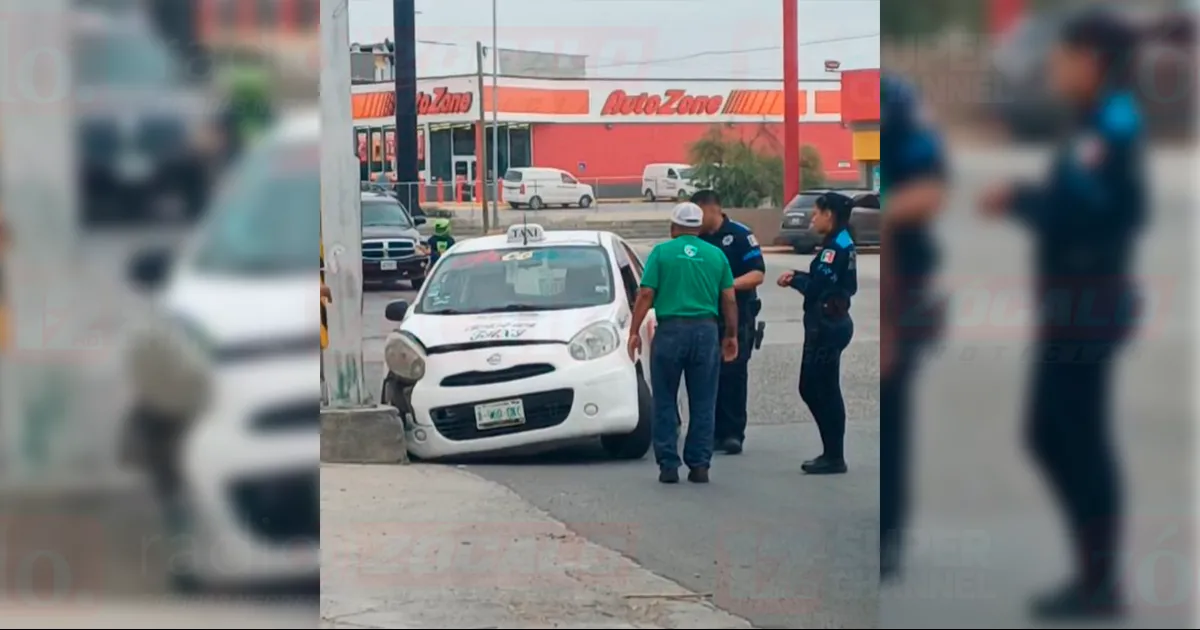 No se reportaron personas lesionadas, solo daños materiales en el automóvil