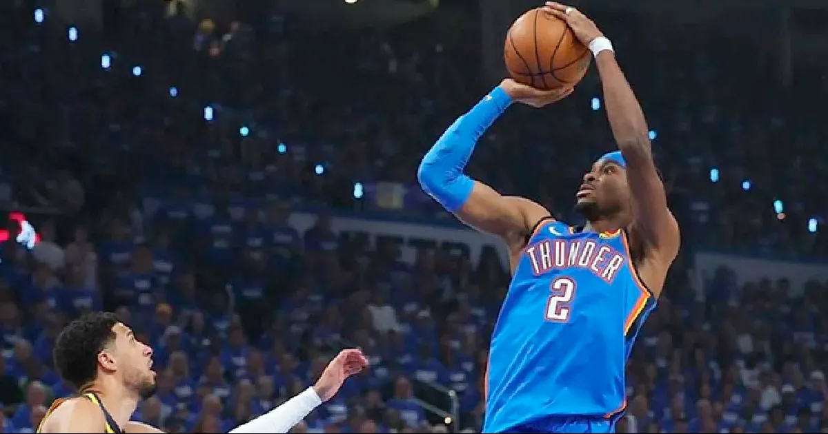 Se repone Thunder y vence a los Pacers en el Juego 2
