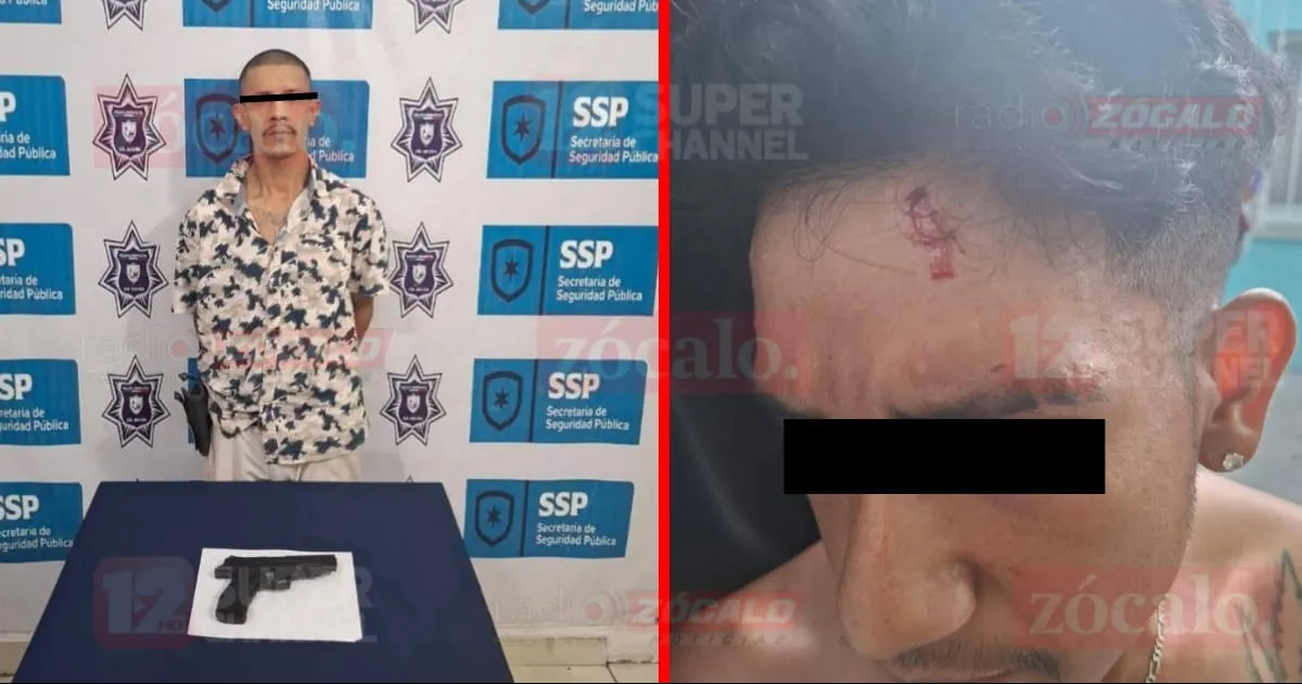 Detienen a “El Cheque” por herir a vecino con pistola de postas