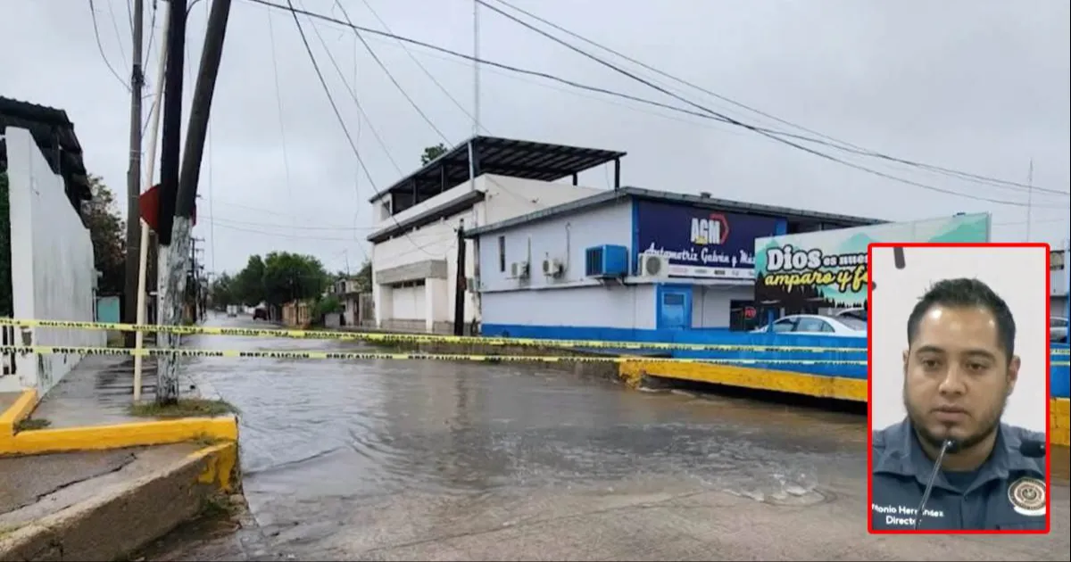 Desoyen conductores cierres de puntos inundables; aplicarán cadenas y candados