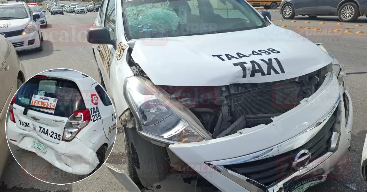 No se reportaron personas lesionadas, únicamente daños materiales.