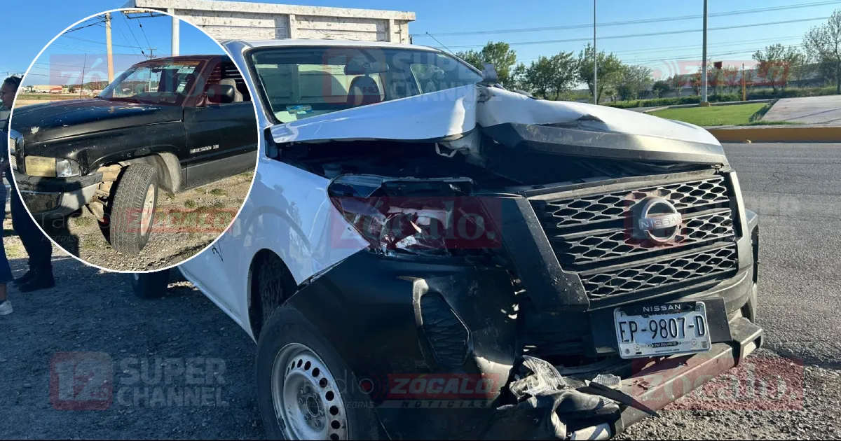 Septuagenario provoca accidente vial
