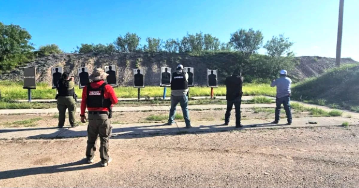 Atiende Sheriff curso sobre tiro con arma durante 2 días