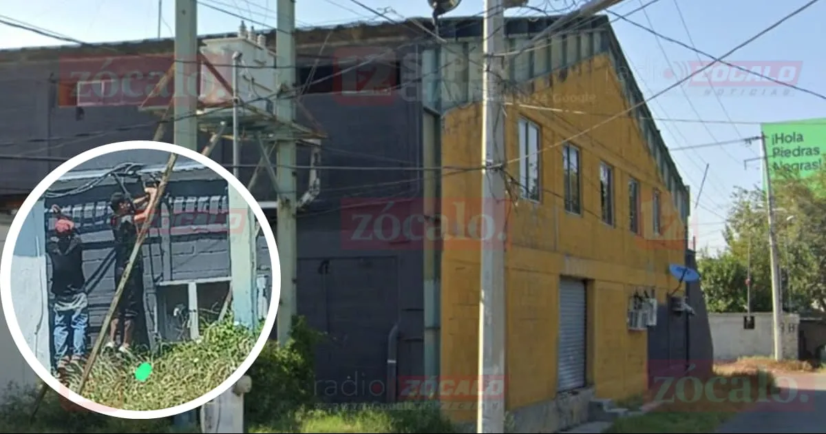 De acuerdo con testigos, al menos dos individuos fueron vistos utilizando una escalera para alcanzar el área donde se encontraban las conexiones.