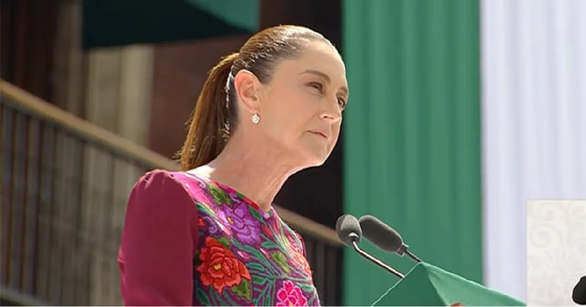 ‘No gobierno sola’: ofrece Sheinbaum mensaje por primer año de gobierno ante un Zócalo totalmente lleno