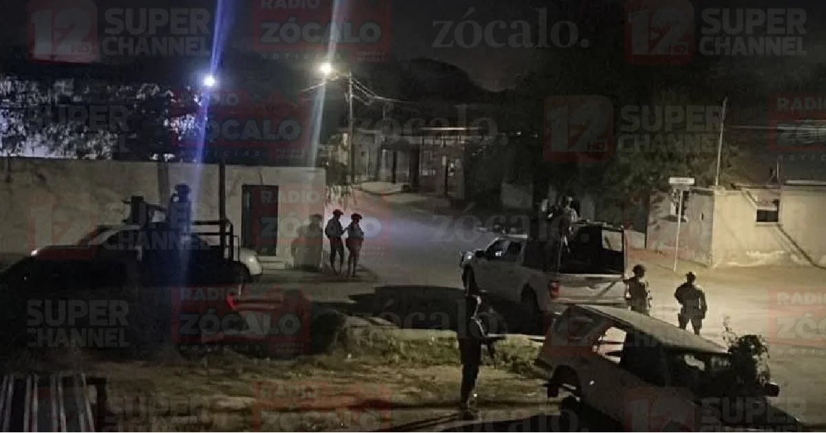 Marina realiza fuerte operativo en el Barrio del Panteón de Acuña