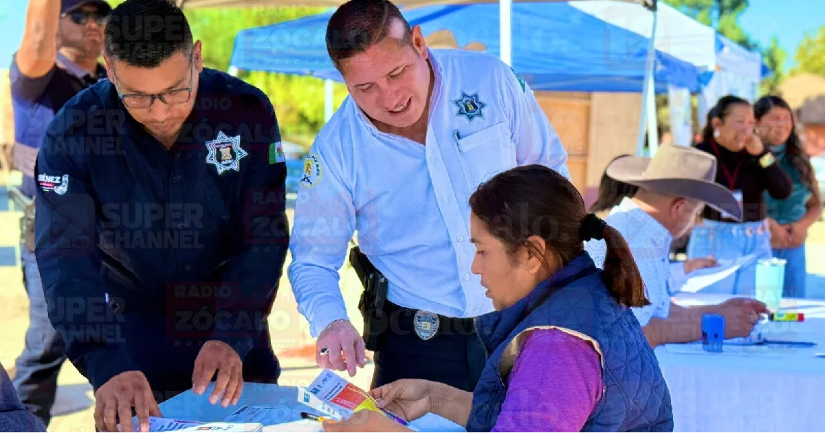 El Municipio de Jiménez, a través de su departamento de Seguridad Pública, reafirmó su compromiso de trabajar directamente en los ejidos