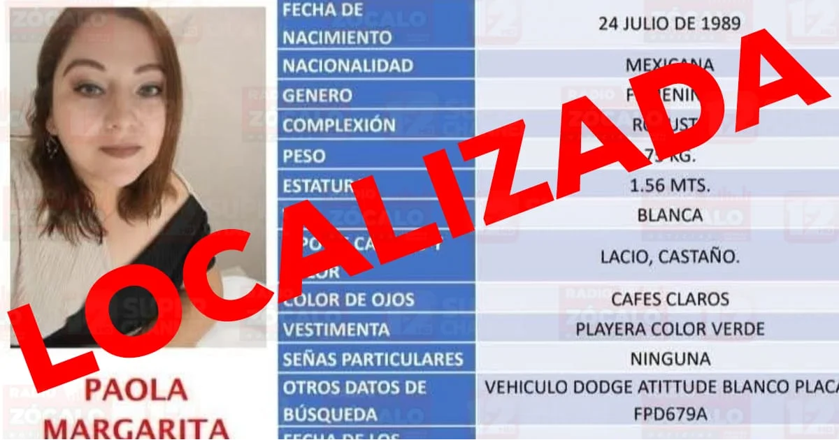 Confirman localización de mujer reportada desaparecida en Piedras Negras