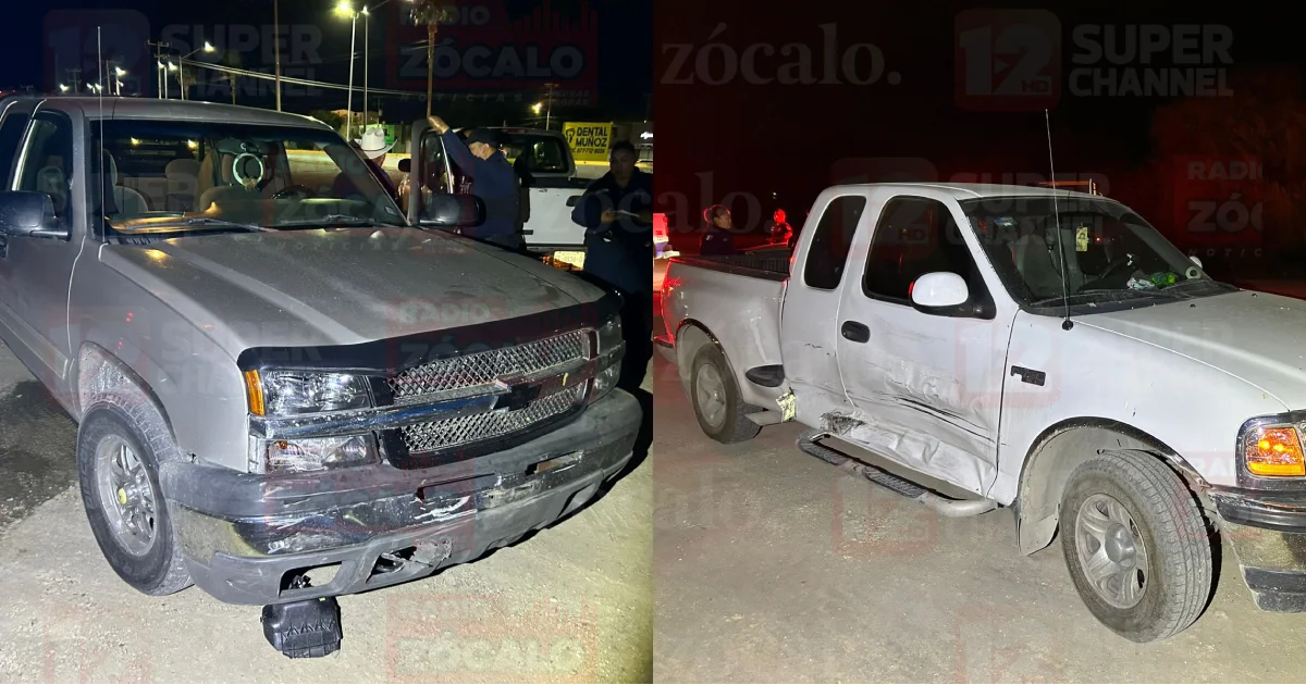 Conductor de 85 años provoca accidente vial