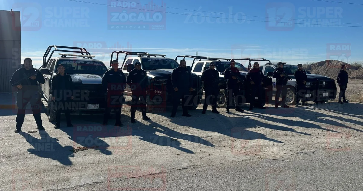 Refuerzan operativo Barrido en Acuña durante periodo vacacional