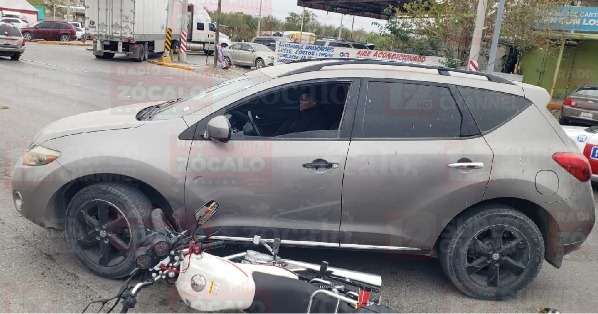 Protagonizan accidente vial en cruce de libramientos