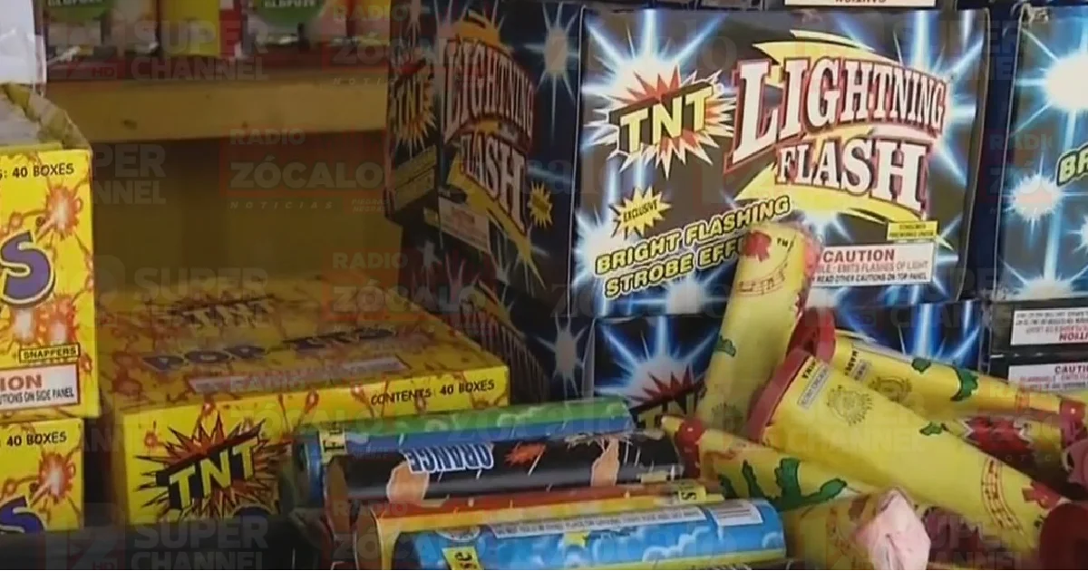 DPS pidió supervisar de manera constante a los menores de edad, evitar que manipulen pirotecnia sin la vigilancia de un adulto.