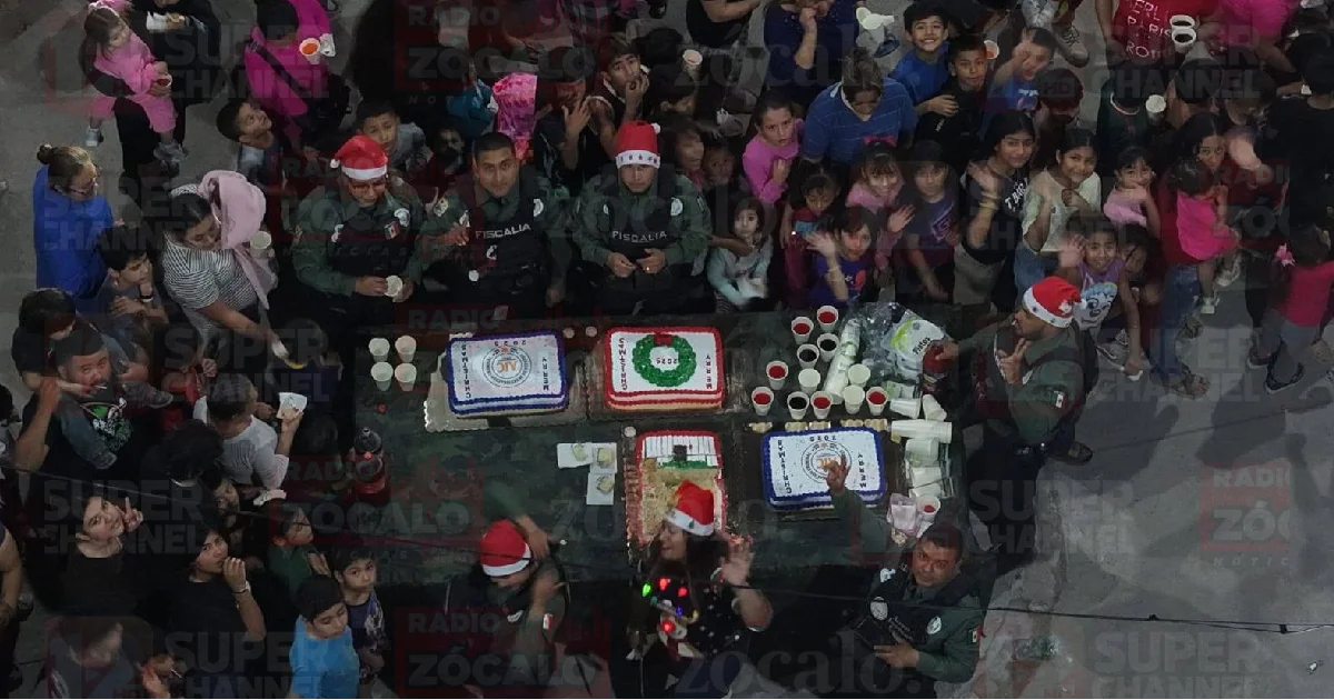 AIC organiza festejos navideños para niños en Piedras Negras y Allende