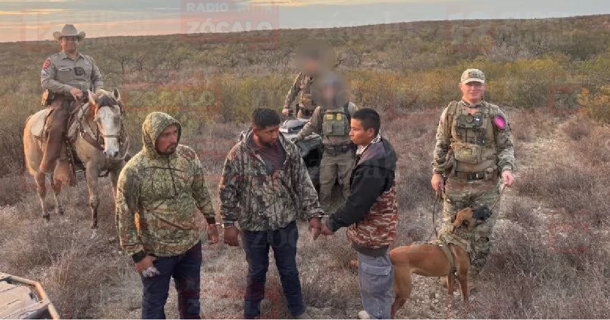 Siete migrantes fueron asegurados en condado de Maverick