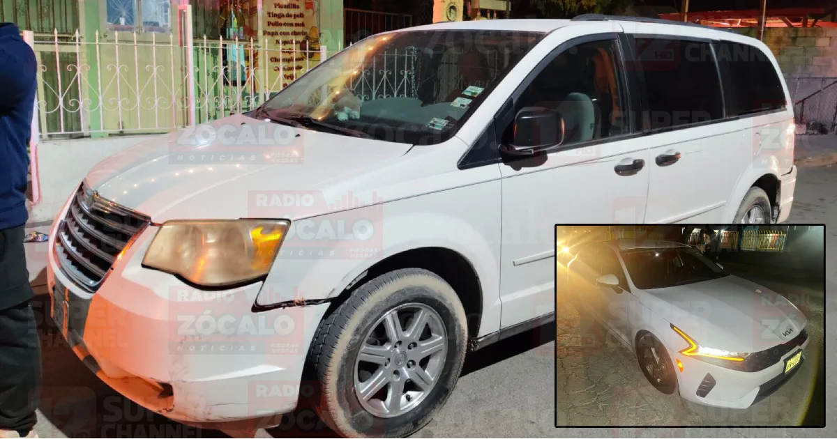 El accidente sobre la calle Bravo deja solo daños materiales