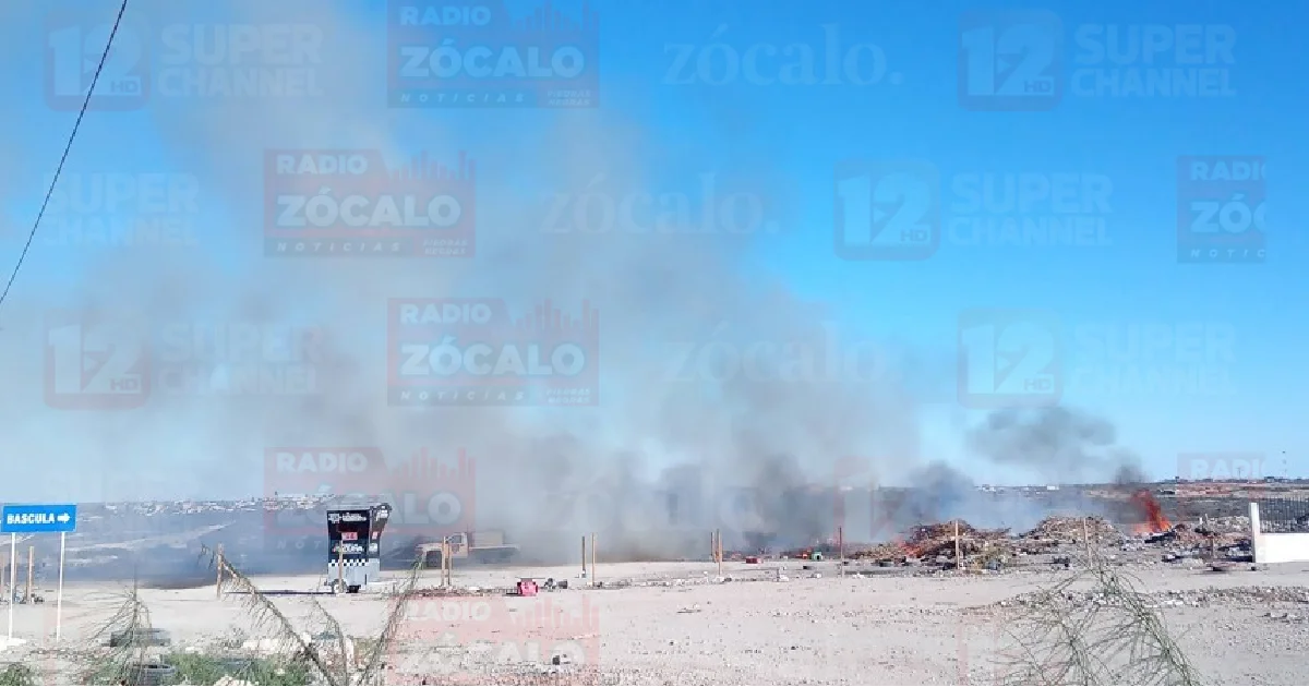 Incendios de basura movilizan a Bomberos en distintos puntos de Acuña