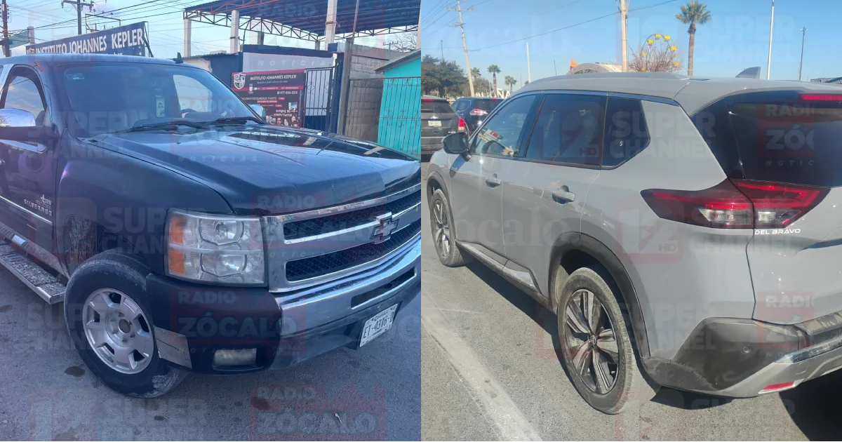 Se registran accidentes leves por imprudencia al volante