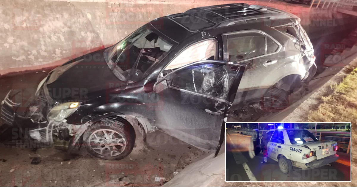 El accidente ocurrió la madrugada de este lunes en el libramiento Emilio Mendoza Cisneros