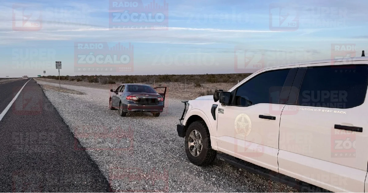 Dos capturas durante vigilancia vial cerca de la frontera