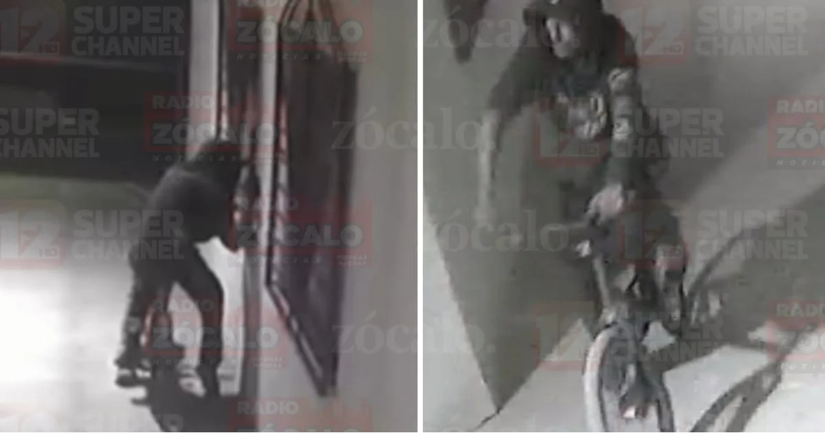 Sujeto es captado intentando robos en la calle Lerdo
