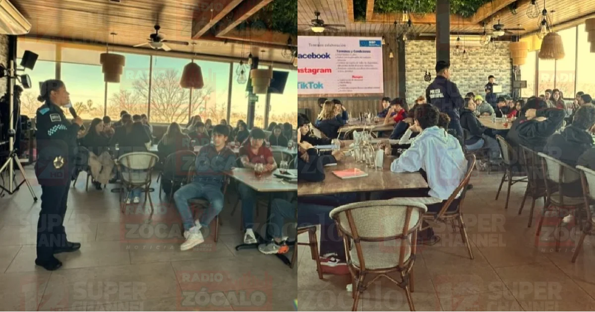 Imparten plática de ciberseguridad a estudiantes