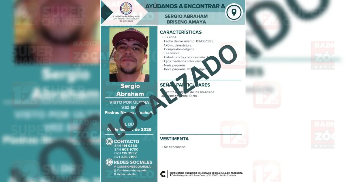 Desde el pasado 9 de febrero desconocían su paradero